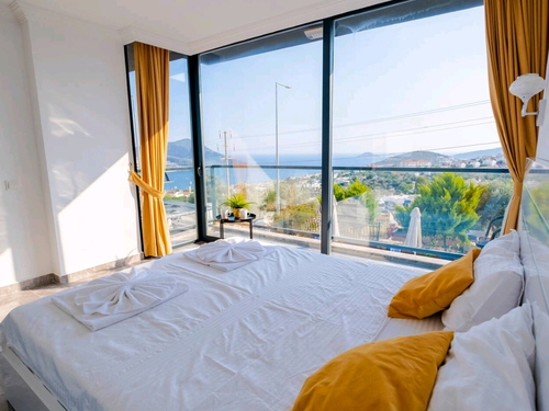  gece  -  Kasım
  | Kalkan Kızıltaş'ta Deniz Manzaralı, Jakuzili Lüks 10 Kişilik Villa